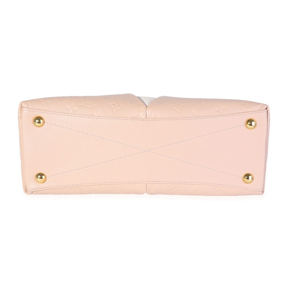 Louis Vuitton Cream & Beige Monogram Empreinte V Tote MM - Picture 5 of 8